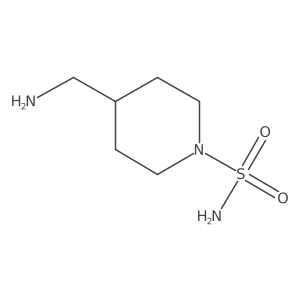 4-(Aminomethyl)piperidine-1-sulfonamide结构式