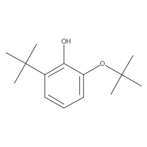2-Tert-butoxy-6-tert-butylphenol结构式