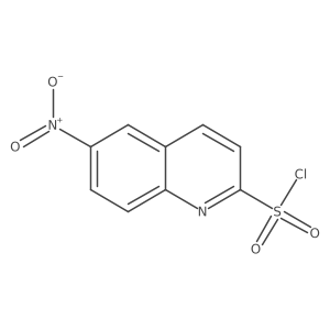 6-Nitroquinoline-2-sulfonylchloride结构式