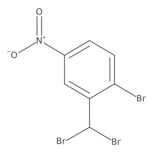 1-Bromo-2-(dibromomethyl)-4-nitrobenzene Structure