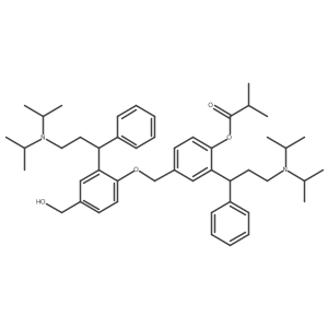 Fesoterodinyl (4-Hydroxy-tolterodine phenoxy) Ether Structure