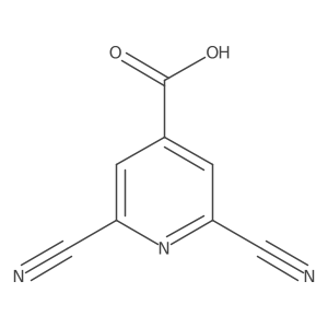 2,6-Dicyanoisonicotinic acid结构式