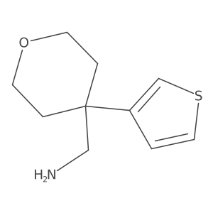 {[4-(3-thienyl)tetrahydro-2H-pyran-4-yl]methyl}amine Structure