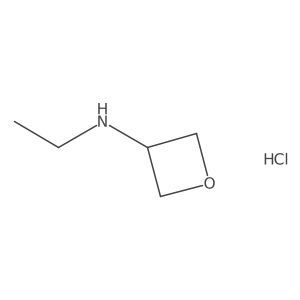 N-Ethyloxetan-3-amine hydrochloride Structure