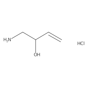 1-Aminobut-3-en-2-ol hydrochloride结构式