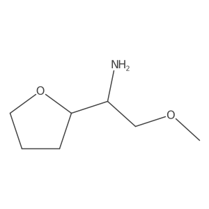 2-Methoxy-1-(oxolan-2-yl)ethan-1-amine Structure