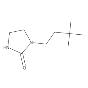 1-(3,3-Dimethylbutyl)-2-imidazolidinone结构式