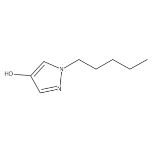 1-Pentyl-1H-pyrazol-4-ol Structure