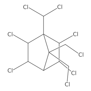 Toxaphene Parlar-No. 40 ca.1 microg/mL in Cyclohexane结构式