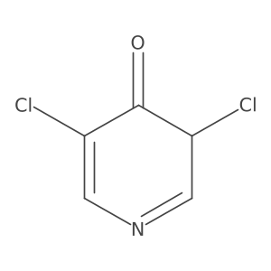 3,5-Dichloro-4-pyridinone结构式