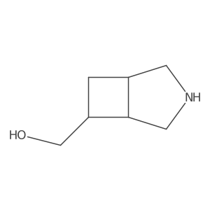 3-Azabicyclo[3.2.0]heptan-6-ylmethanol Structure
