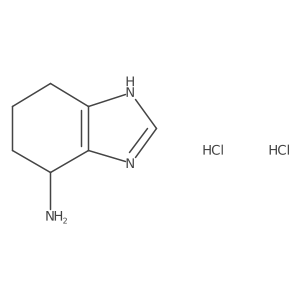 4,5,6,7-Tetrahydro-1H-benzo[d]imidazol-4-amine dihydrochloride结构式