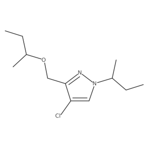 3-(sec-butoxymethyl)-1-sec-butyl-4-chloro-1H-pyrazole Structure