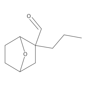 2-Propyl-7-oxabicyclo[2.2.1]heptane-2-carbaldehyde Structure