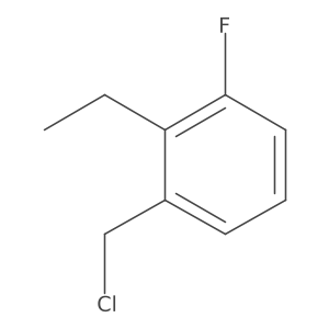 1-(Chloromethyl)-2-ethyl-3-fluorobenzene Structure
