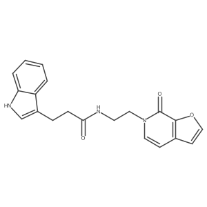 3-(1H-indol-3-yl)-N-(2-(7-oxofuro[2,3-c]pyridin-6(7H)-yl)ethyl)propanamide Structure