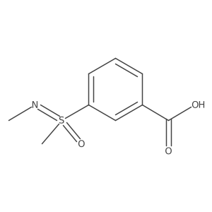 3-[Methyl(methylimino)oxo-lambda6-sulfanyl]benzoic acid结构式