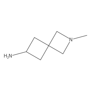 2-Methyl-2-azaspiro[3.3]heptan-6-amine Structure