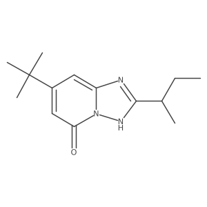 2-(Butan-2-yl)-7-tert-butyl-[1,2,4]triazolo[1,5-a]pyridin-5-ol Structure