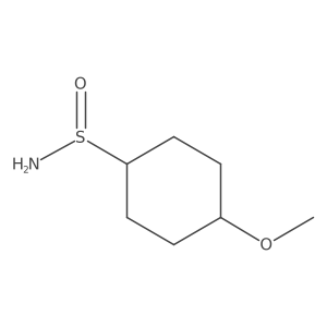 4-Methoxycyclohexane-1-sulfinamide结构式
