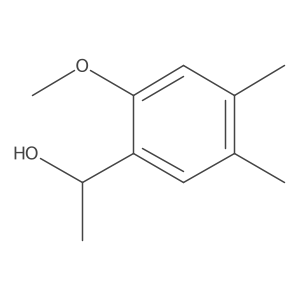 (1S)-1-(2-methoxy-4,5-dimethylphenyl)ethan-1-ol结构式