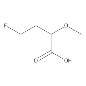 4-Fluoro-2-methoxybutanoic acid结构式