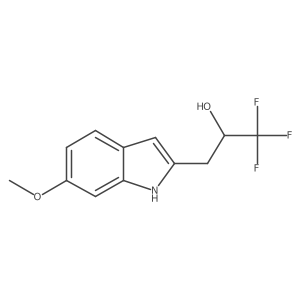 1,1,1-trifluoro-3-(6-methoxy-1H-indol-2-yl)propan-2-ol Structure