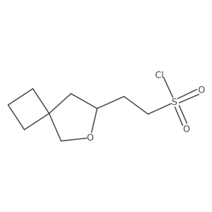 2-(6-Oxaspiro[3.4]octan-7-yl)ethanesulfonyl chloride Structure