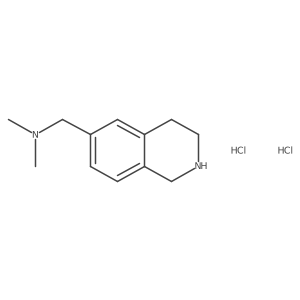 N,N-Dimethyl-1-(1,2,3,4-tetrahydroisoquinolin-6-yl)methanamine;dihydrochloride Structure