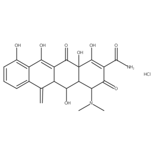 Methacycline hydrochloride Structure