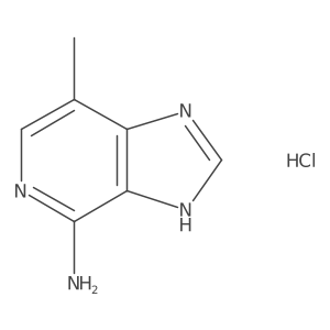 7-methyl-3H-imidazo[4,5-c]pyridin-4-amine hydrochloride Structure