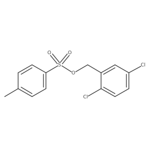 (2,5-Dichlorophenyl)methyl 4-methylbenzene-1-sulfonate结构式