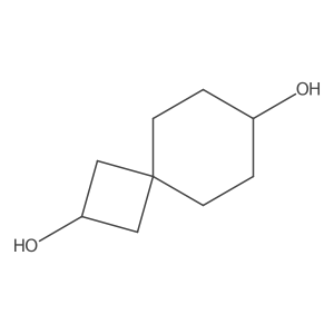 Spiro[3.5]nonane-2,7-diol Structure
