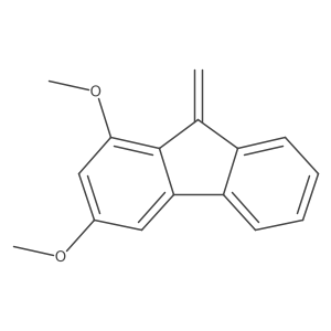 1,3-Dimethoxy-9-methylidenefluorene结构式