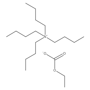 1-Butanaminium, N,N,N-tributyl-, ethyl carbonate (1:1) Structure