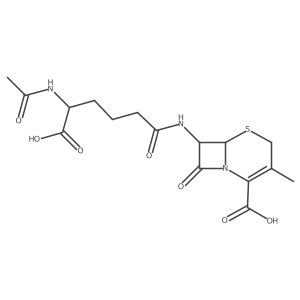 N-Acetyldeacetoxycephalosporin C Structure