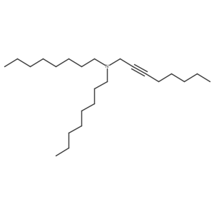 N,N-Dioctyl-2-octyn-1-amine Structure