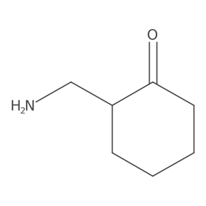 2-(Aminomethyl)cyclohexanone Structure