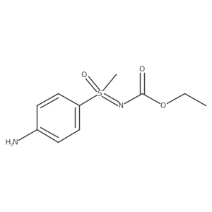 Ethyl [(4-aminophenyl)(methyl)oxido-sulfanylidene]carbamate Structure