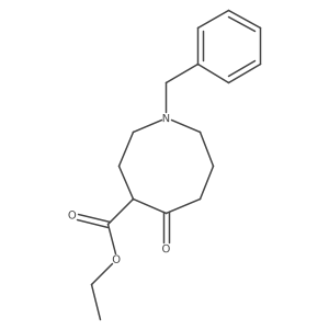 Ethyl 1-benzyl-5-oxoazocane-4-carboxylate Structure