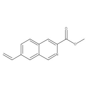 Methyl 7-vinylisoquinoline-3-carboxylate结构式