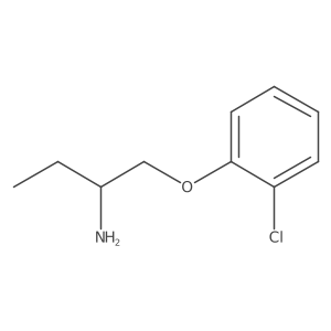 1-(2-Aminobutoxy)-2-chlorobenzene Structure