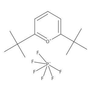 2,6-Di-tert-butylpyrylium hexafluorophosphate(V)结构式