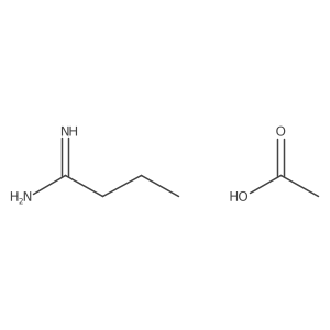 Butyramidine HOAc结构式