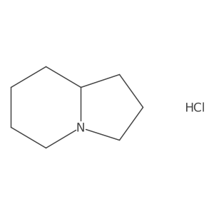 (R)-Octahydroindolizine hydrochloride Structure