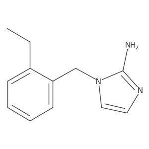 1-(2-Ethylbenzyl)-1h-imidazol-2-amine Structure