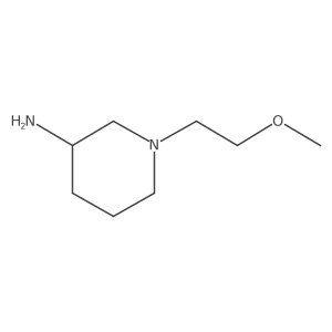 1-(2-Methoxyethyl)piperidin-3-amine Structure