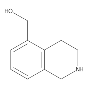 (1,2,3,4-Tetrahydroisoquinolin-5-yl)methanol Structure