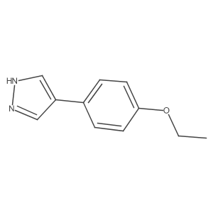 4-(4-Ethoxyphenyl)-1H-pyrazole Structure