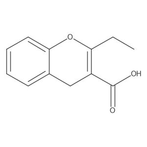2-ethyl-4H-chromene-3-carboxylic acid Structure